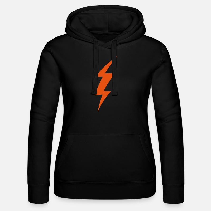 thunder - Women’s Hooded Sweater by Russell - black