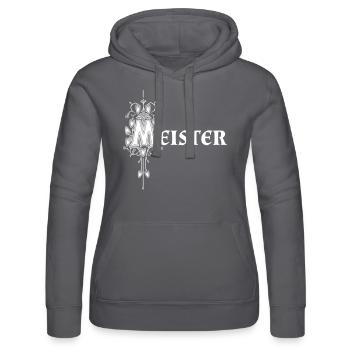 Meisterliches Rollenspiel Tshirt - Frauen Kapuzen Sweater von Russell - Schwarz - Vorne - Marisol (170cm)