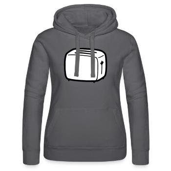 toaster - Frauen Kapuzen Sweater von Russell - Schwarz - Vorne - Marisol (170cm)