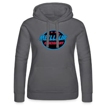 BESTER LEHRER - Frauen Kapuzen Sweater von Russell - Schwarz - Vorne - Marisol (170cm)
