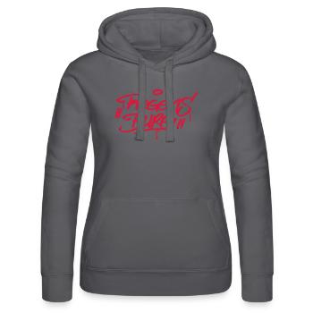 Regensburg Ultras conception de graffiti - Sweat à capuche Russell Femme - noir - Devant - Marisol (170cm)