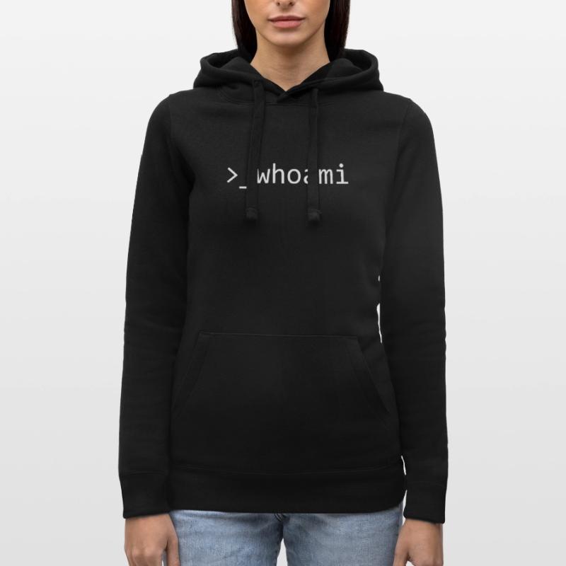 WHOAMI - WINDOWS COMMAND Women’s Hooded Sweater by Russell