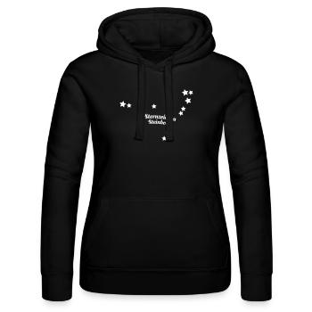 Sternzeichen Steinbock - Frauen Kapuzen Sweater von Russell - Schwarz - Vorne - Marisol (170cm)