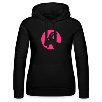 Ziege - Icon - Frauen Kapuzen Sweater von Russell - Schwarz - Vorne - Marisol (170cm)