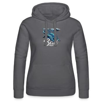 Bali - Indonesien - Schildkröte - Frauen Kapuzen Sweater von Russell - Schwarz - Vorne - Marisol (170cm)