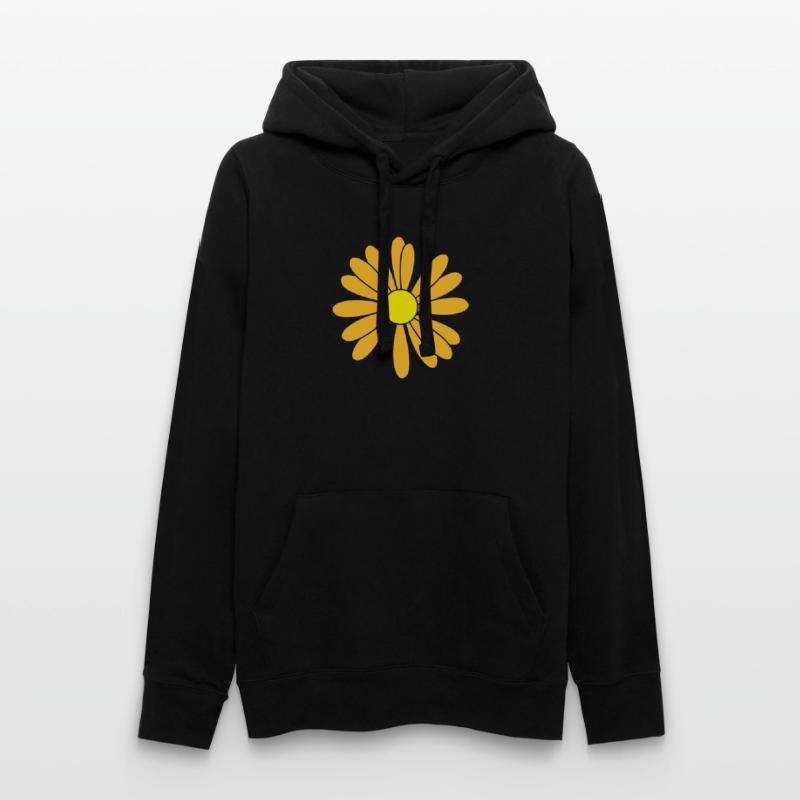 Patch de fleurs Sweat à capuche Russell Femme