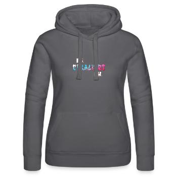 Es eskaliert eh - Frauen Kapuzen Sweater von Russell - Schwarz - Vorne - Marisol (170cm)