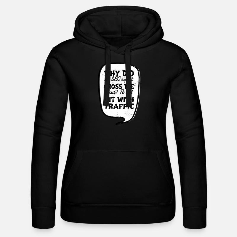 Fullstack Developer Informatics Computer - Women’s Hooded Sweater by Russell - black