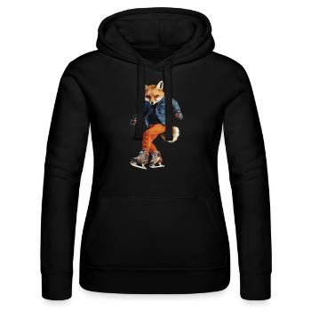 Fuchs - Frauen Kapuzen Sweater von Russell - Schwarz - Vorne - Marisol (170cm)