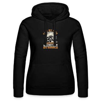 UTV Off Road 4 Wheeler Side by side - Frauen Kapuzen Sweater von Russell - Schwarz - Vorne - Marisol (170cm)