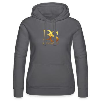 Bachata sensuelle - Bachata danse shirt - Sweat à capuche Russell Femme - noir - Devant - Marisol (170cm)