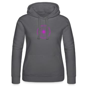 Neonspirale Netz Torus - Frauen Kapuzen Sweater von Russell - Schwarz - Vorne - Marisol (170cm)