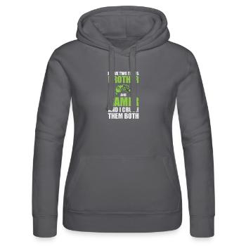 Brother Gamer Confidence T-Shirt - Frauen Kapuzen Sweater von Russell -  - Vorne - Marisol (170cm)