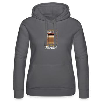 Elevator toddler & kids - Frauen Kapuzen Sweater von Russell - Schwarz - Vorne - Marisol (170cm)