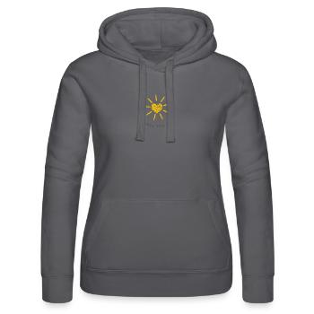 Chase the sun - Frauen Kapuzen Sweater von Russell - Schwarz - Vorne - Marisol (170cm)