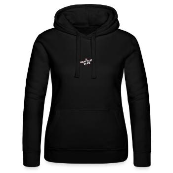 Formentera Team - Women’s Hooded Sweater by Russell - black - Front - Marisol (170cm)