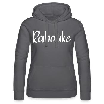 Rabauke - Frauen Kapuzen Sweater von Russell - Schwarz - Vorne - Marisol (170cm)