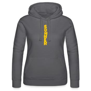 summer - Frauen Kapuzen Sweater von Russell - Schwarz - Vorne - Marisol (170cm)