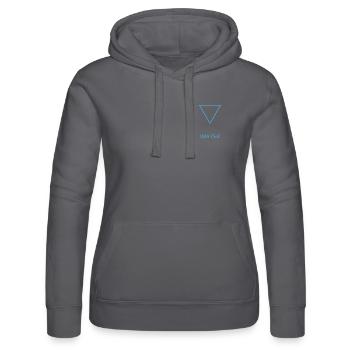 Element Wasser - Frauen Kapuzen Sweater von Russell - Schwarz - Vorne - Marisol (170cm)