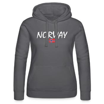 Norway - Frauen Kapuzen Sweater von Russell - Schwarz - Vorne - Marisol (170cm)