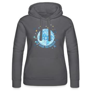 Dansez dans le monde entier - Sweat à capuche Russell Femme - noir - Devant - Marisol (170cm)