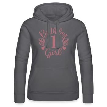 1. Geburtstag Mädchen, 1 Jahr altes Geschenk für Kinder - Frauen Kapuzen Sweater von Russell -  - Vorne - Marisol (170cm)