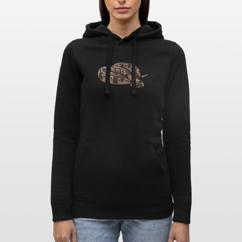 Ball Python Snake King Python Sweat à capuche Russell Femme