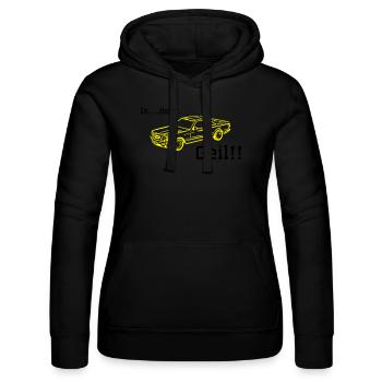 est la cornée - Sweat à capuche Russell Femme - noir - Devant - Marisol (170cm)