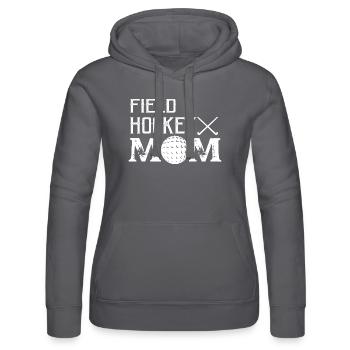 Field Hockey Mom Woman Field Hockey - Frauen Kapuzen Sweater von Russell - Schwarz - Vorne - Marisol (170cm)