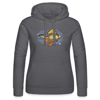Poisson - Sweat à capuche Russell Femme - noir - Devant - Marisol (170cm)