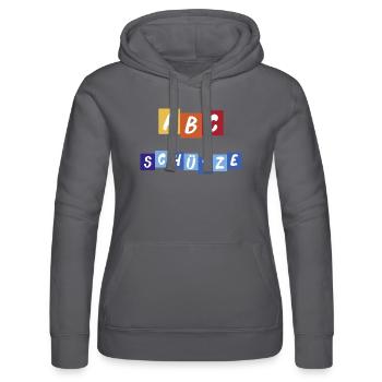 ABC Schütze - Frauen Kapuzen Sweater von Russell - Schwarz - Vorne - Marisol (170cm)