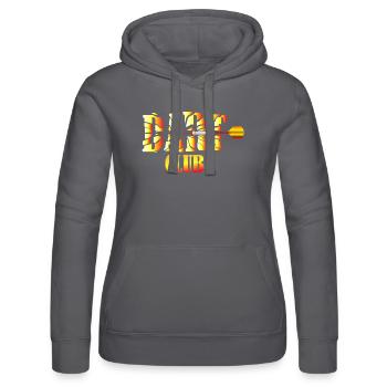Dart Dartpfeil Geschenk - Frauen Kapuzen Sweater von Russell - Schwarz - Vorne - Marisol (170cm)