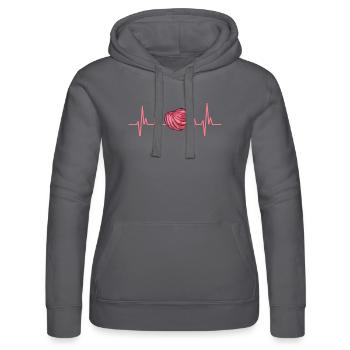 Concha Hispanic Mexikanisch Pan Dulce - Frauen Kapuzen Sweater von Russell - Schwarz - Vorne - Marisol (170cm)