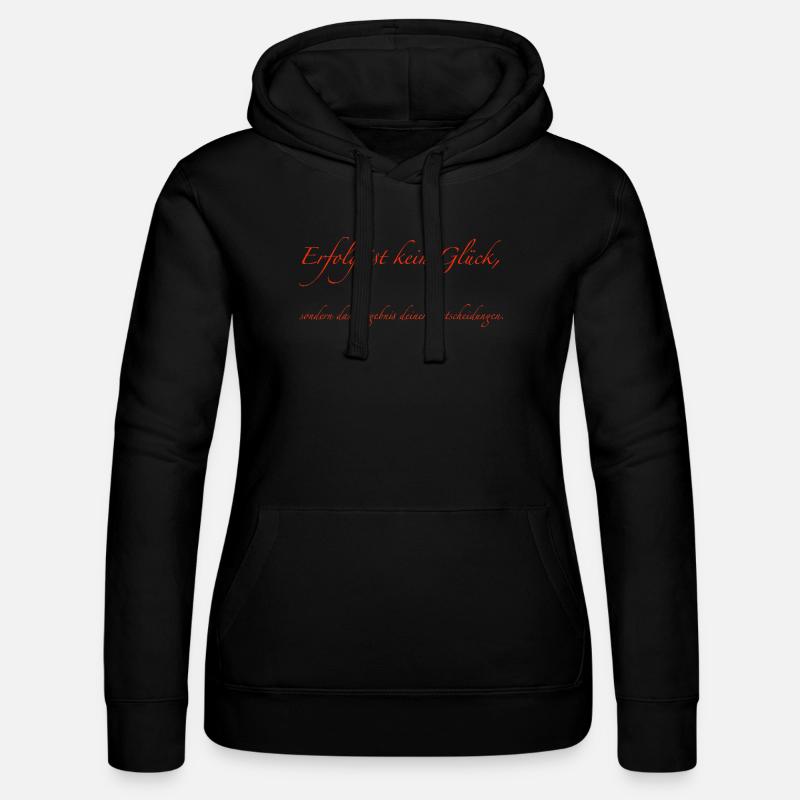 Succès - Sweat à capuche Russell Femme - noir