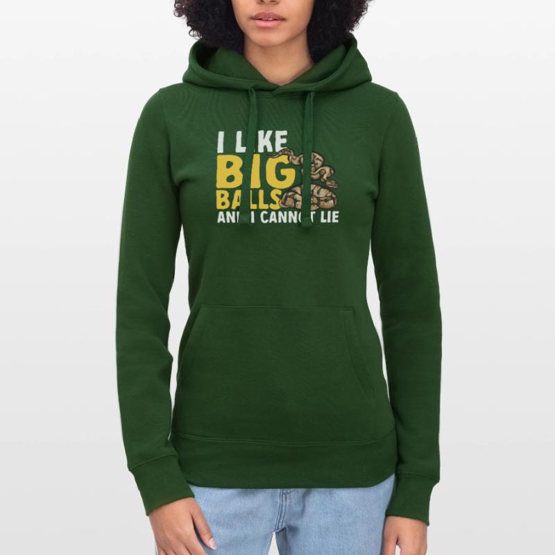 Ball Python Snake King Python Sweat à capuche Russell Femme