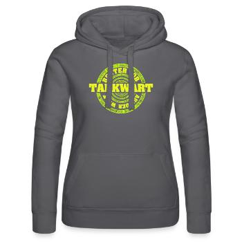 Job Tankwart - Frauen Kapuzen Sweater von Russell - Schwarz - Vorne - Marisol (170cm)