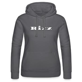 Fantastic Rizz Design - Frauen Kapuzen Sweater von Russell - Schwarz - Vorne - Marisol (170cm)