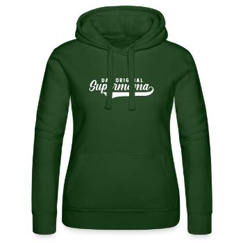 Mutter Mama - Frauen Kapuzen Sweater von Russell - Flaschengrün - Vorne - Liana (172cm)