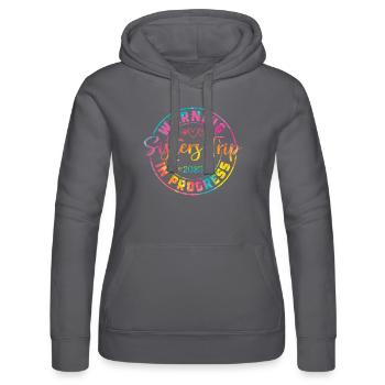 Avertissement de fin de semaine des infirmières Voyage des sœurs - Sweat à capuche Russell Femme - noir - Devant - Marisol (170cm)