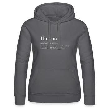 Humain - Sweat à capuche Russell Femme - noir - Devant - Marisol (170cm)