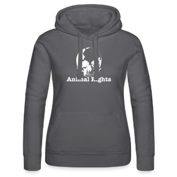 Animal Rights I - Frauen Kapuzen Sweater von Russell - Schwarz - Vorne - Marisol (170cm)