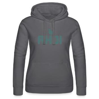 Ahoy Moewe port mer ancre plage vacances maritime - Sweat à capuche Russell Femme - noir - Devant - Marisol (170cm)