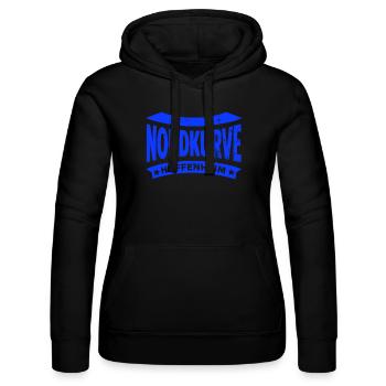 Hoffenheim Nordkurve Stadion Fan Hoodie, Shirt - Frauen Kapuzen Sweater von Russell - Schwarz - Vorne - Marisol (170cm)