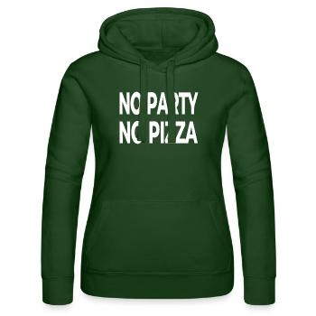 Parti - Sweat à capuche Russell Femme - vert bouteille - Devant - Liana (172cm)