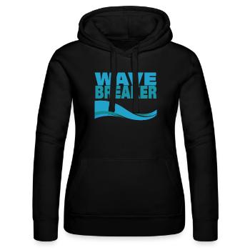 WAVE BREAKER - Frauen Kapuzen Sweater von Russell - Schwarz - Vorne - Marisol (170cm)