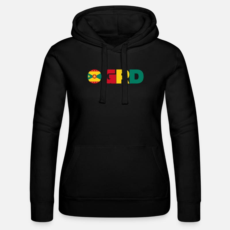 Grenada - Women’s Hooded Sweater by Russell - black