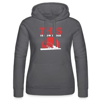Kayak Fishing Kayaking Kayaker Angler Gift - Women’s Hooded Sweater by Russell - black - Front - Marisol (170cm)