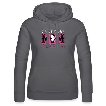 Circus Clown Mom The Idol The Myth Carnival Lover - Women’s Hooded Sweater by Russell - black - Front - Marisol (170cm)