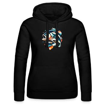Poisson bar - Sweat à capuche Russell Femme - noir - Devant - Marisol (170cm)