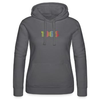 1965 Anniversaire Funky Année - Sweat à capuche Russell Femme - noir - Devant - Marisol (170cm)